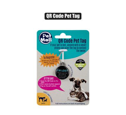 Dog tag with QR code - My Pet Store