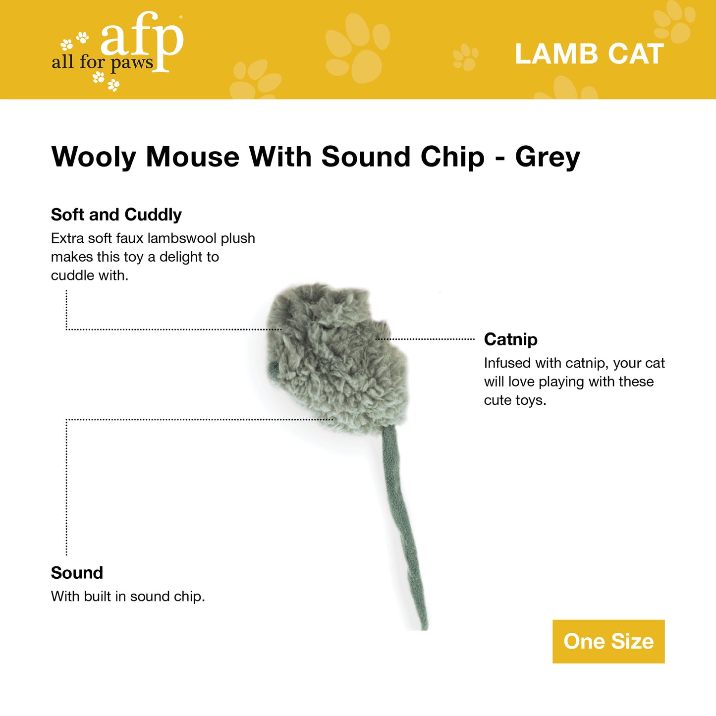 Lambswool cat toy - My Pet Store