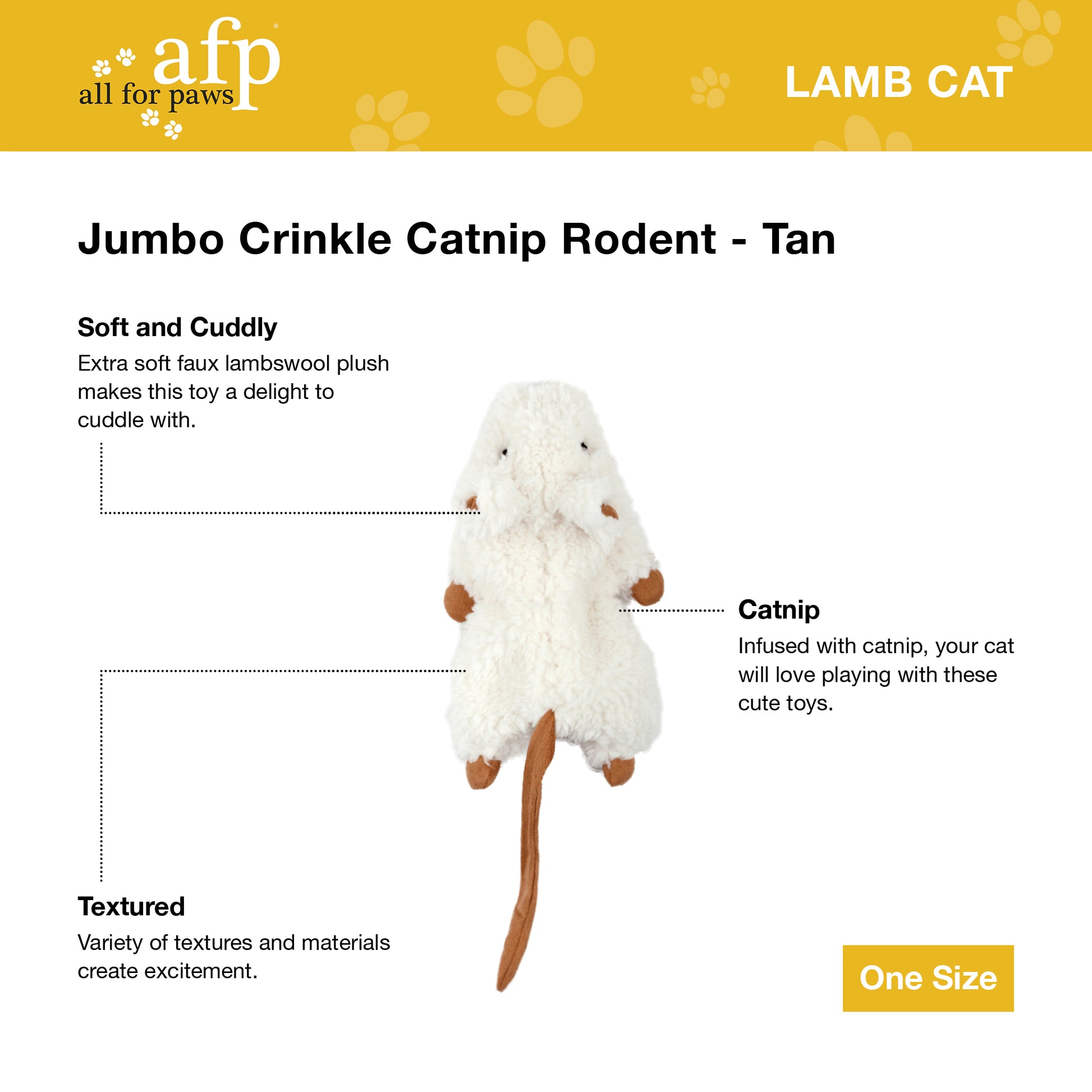 Lambswool cat toy - My Pet Store