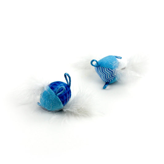 Modern Cat Feather Balls (with sound chip) - My Pet Store