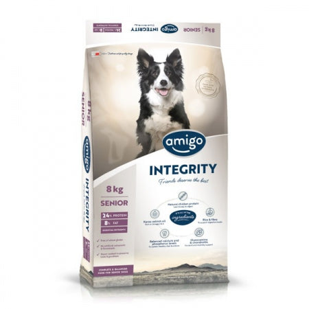 Amigo Integrity Dog Food - Senior - My Pet Store