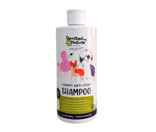 Hempy Anti-Itch Shampoo For Pets (500ml) | Devoted By Nature - My Pet Store