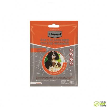 Bayopet 3in1 Flav Dog Dewormer - My Pet Store