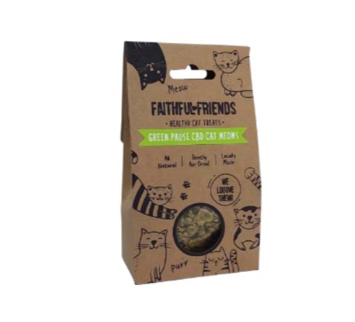 Green Pause Therapeutic Cat Meows (100g) | Faithful Friends - My Pet Store