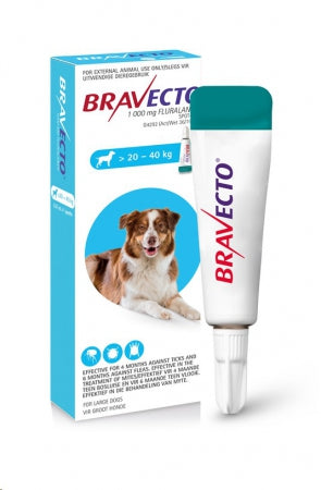 Bravecto for dogs - spot on - My Pet Store