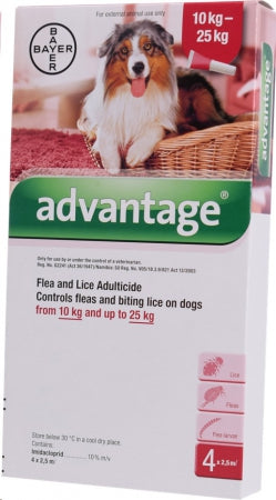 Advantage flea treatment (dogs bulk pack) - My Pet Store