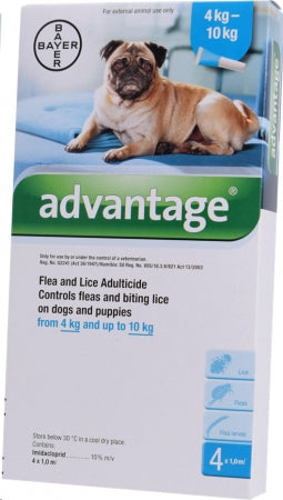 Advantage flea treatment (dogs single dose) - My Pet Store