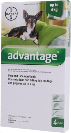 Advantage flea treatment (dogs single dose) - My Pet Store