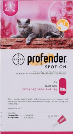 Profender dewormer (cats bulk pack) - My Pet Store