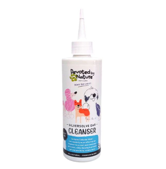 SilverSolve Ear Cleanser For Pets (250ml) | Devoted By Nature - My Pet Store