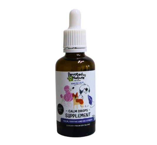 Calm Drops for Pets (50ml) | Devoted By Nature - My Pet Store