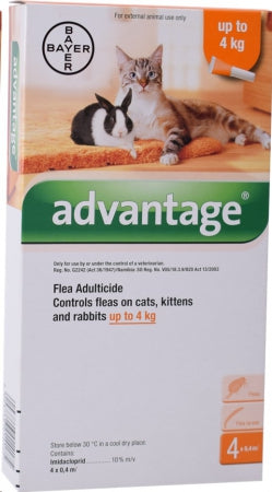 Advantage flea treatment (cats single dose) - My Pet Store