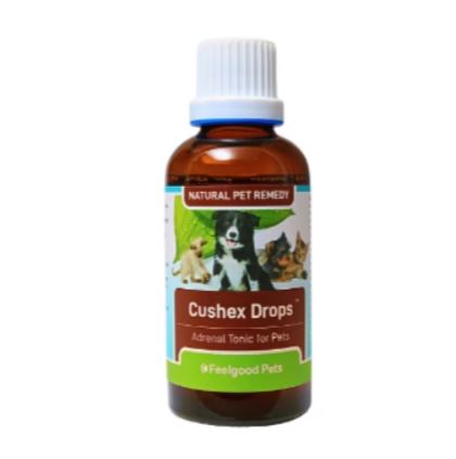 Cushex Drops - Natural remedy supports dog & cat adrenal health - My Pet Store