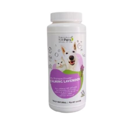 Dry Pet Shampoo Powder (Lavender) | Pannatural Pets - My Pet Store