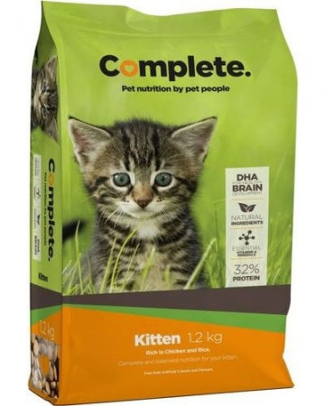 Complete kitten food