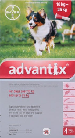 Advantix tick and flea treatment (Dogs bulk pack) - My Pet Store