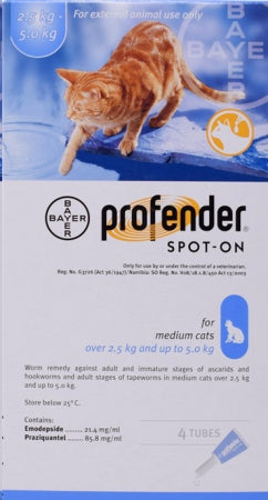 Profender dewormer (cats bulk pack) - My Pet Store