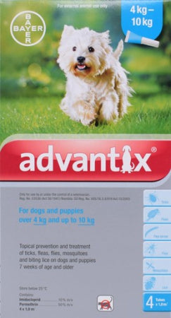 Advantix tick and flea treatment (Dogs single dose) - My Pet Store