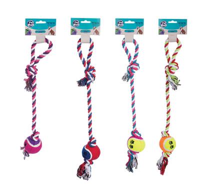 Rope and ball tugtoy - My Pet Store