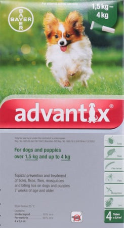 Advantix tick and flea treatment (Dogs single dose) - My Pet Store