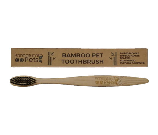 Bamboo Pet Toothbrush | Pannatural Pets - My Pet Store