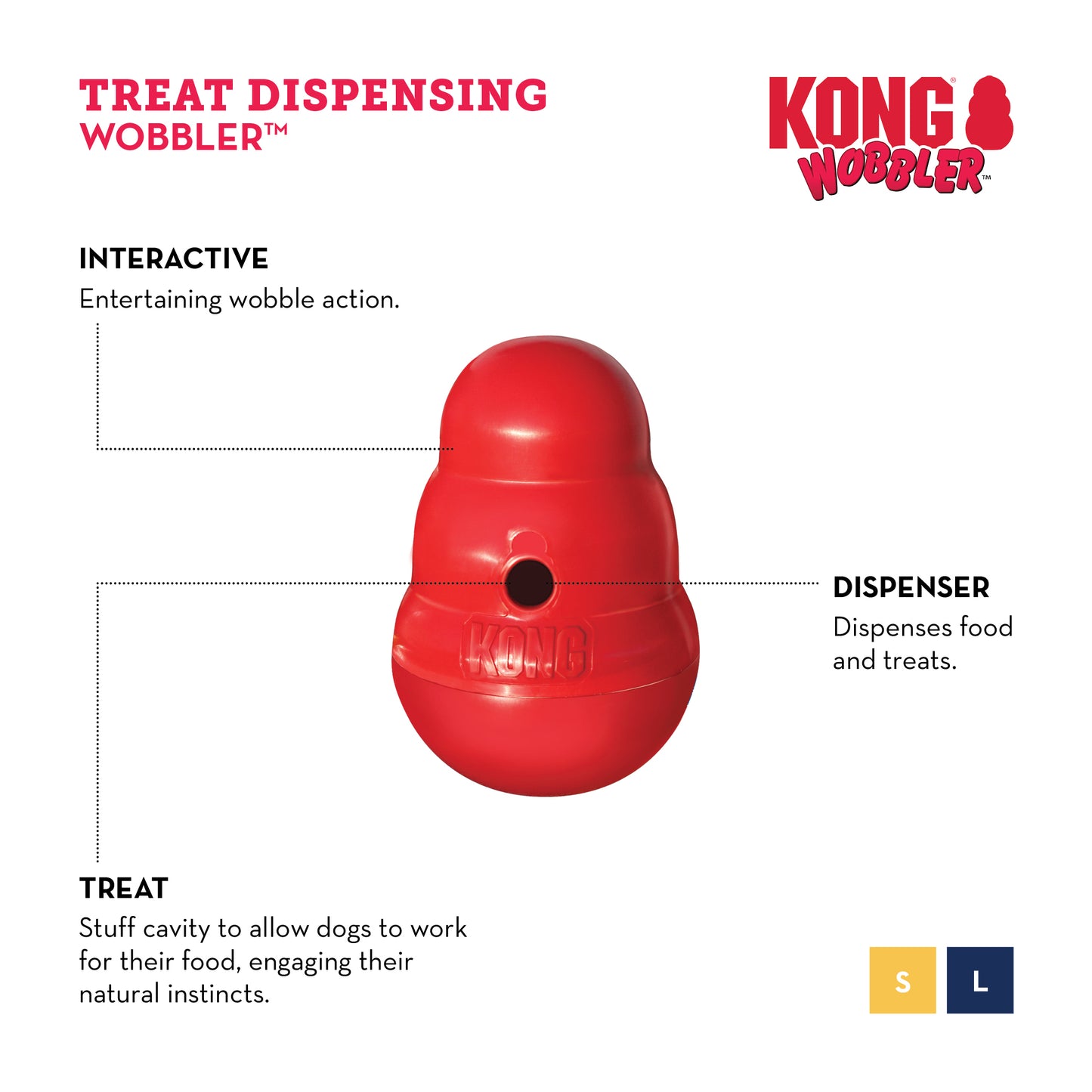 KONG Wobbler - My Pet Store