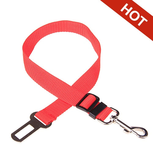 Adjustable dog seat belt - My Pet Store