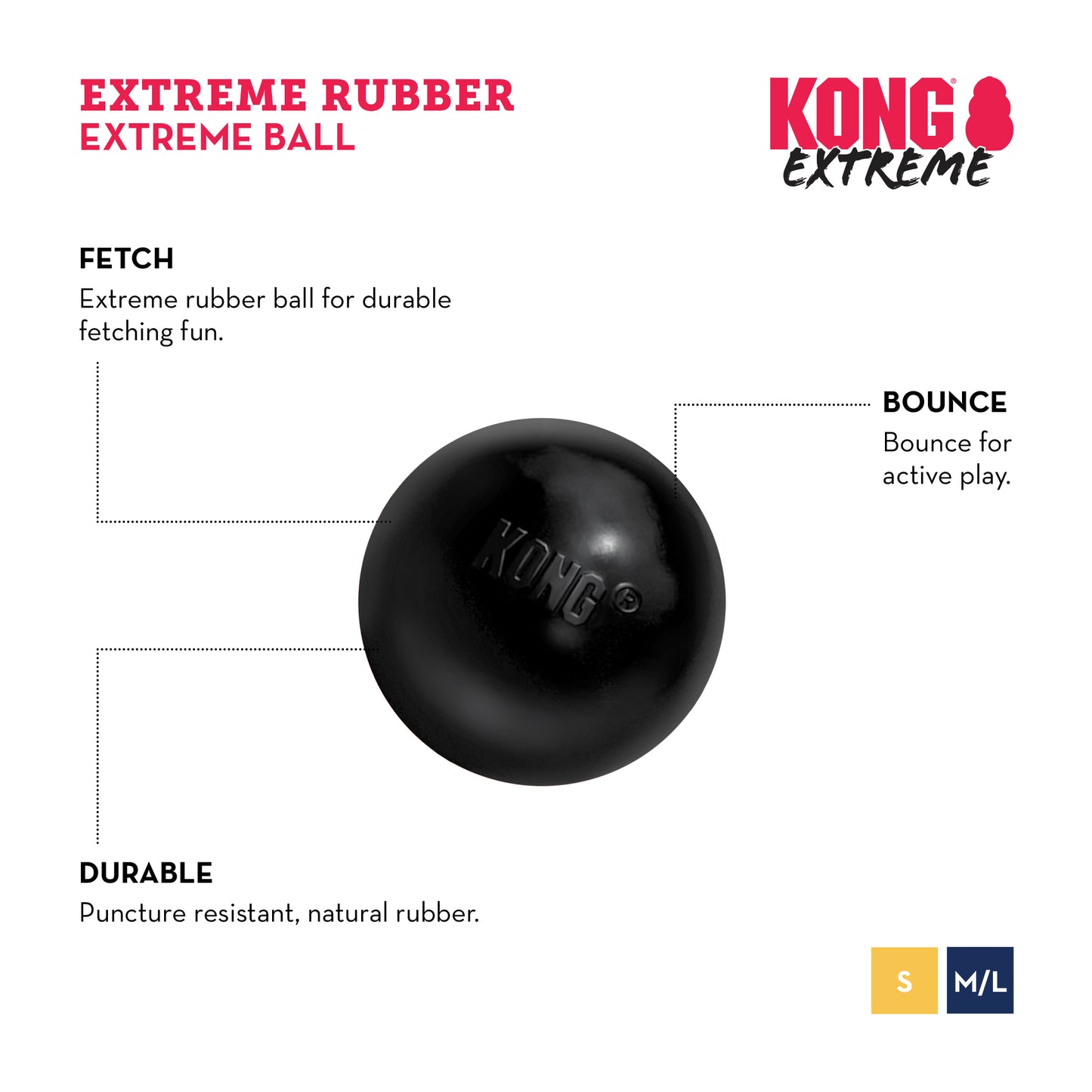 KONG Extreme ball - My Pet Store