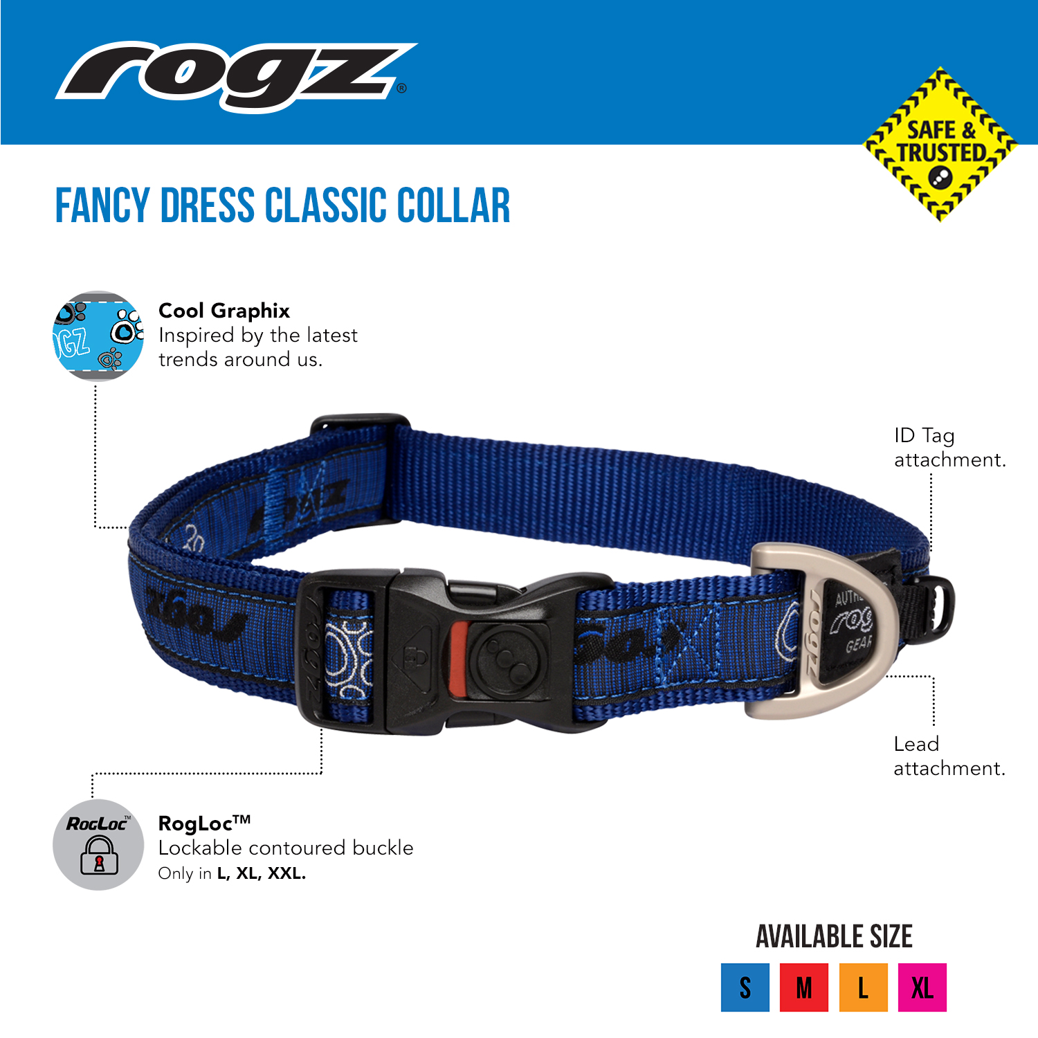 Rogz Fancydress Classic Collar - Image 12