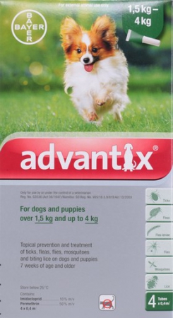 Advantix (bulk pack: 4 pipettes)