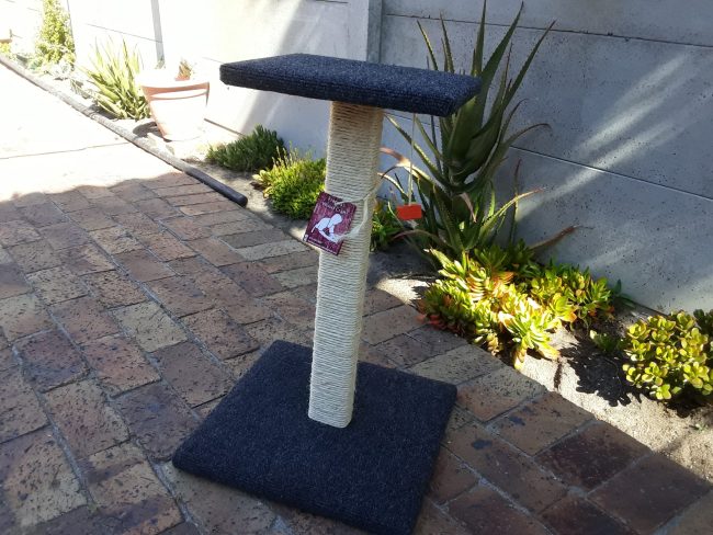 Cat scratching post - single post