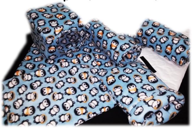 8 piece guinea pig bedding set